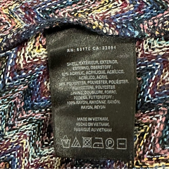 Maeve Anthropologie Westwater Knit Dress chevron sz S - Picture 9 of 10